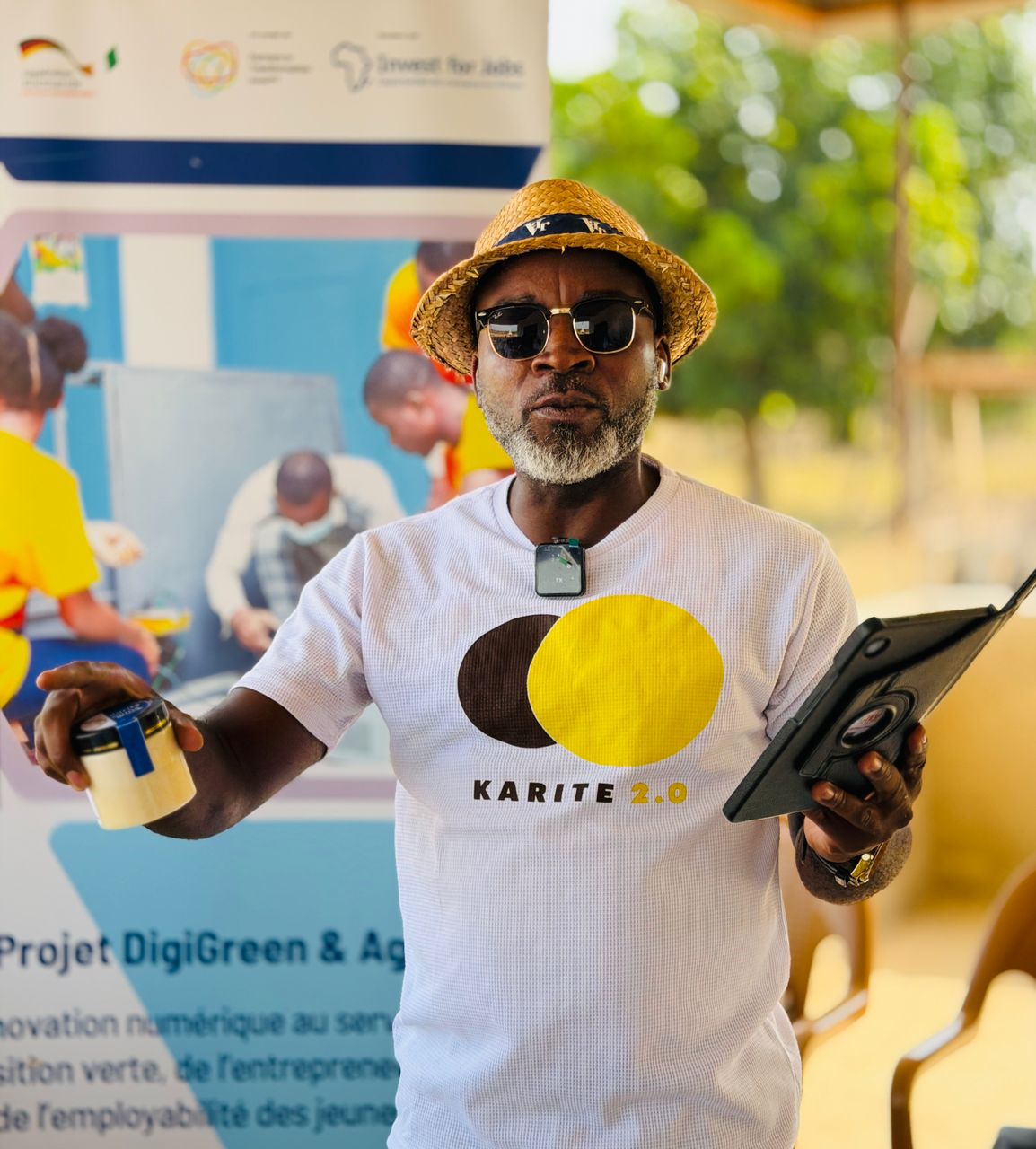 Jean Delmas Ehui – Mission Karité 2.0, Projet DigiGreen & Agri